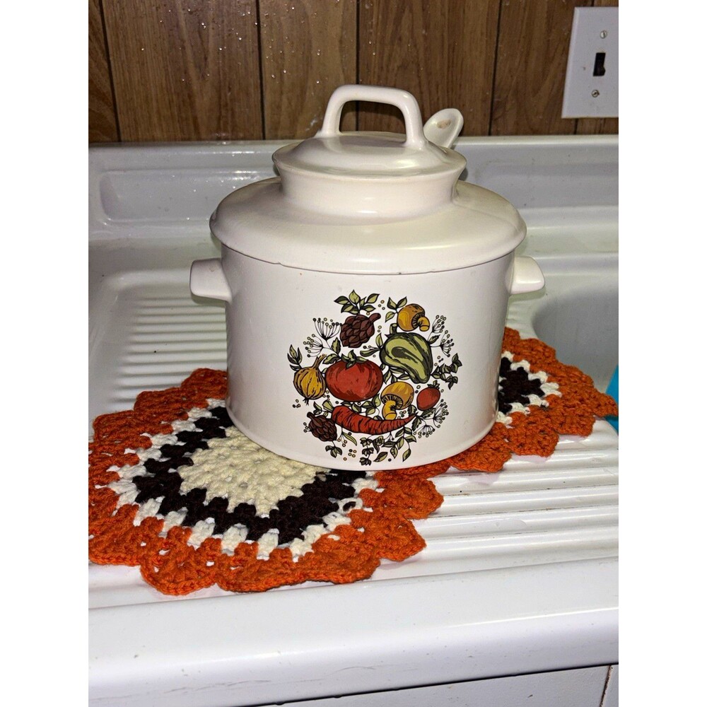 vintage McCoy Pottery Soup Tureen (specifically mold #0104)